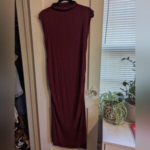 a new day Burgundy Maxi Dress M
